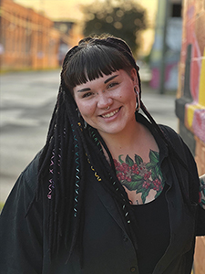 A photo of tattoo artist Maya zInk.